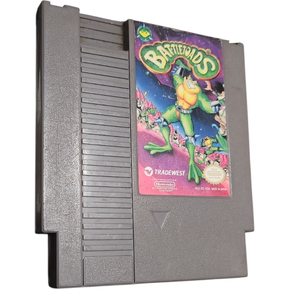 Battletoads Nintendo NES 1991 Tradewest Rare Retro Video Game NES-BT-USA